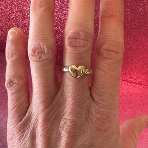 James Avery Gold Heart Ring